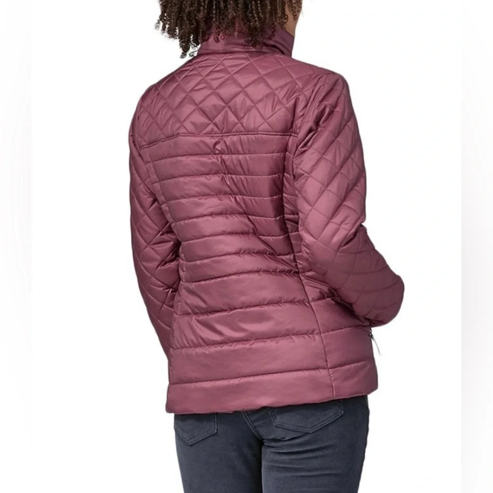 NWT. Patagonia Women’s Radalie Insulator Quilted Jacket, Mystery Mauve, Size S - Picture 3 of 4